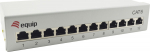 Equip Patchpanel 12xRJ45 Cat6 Desktop 250MHz RAL7035