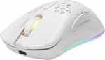 Deltaco Gaming Maus USB, RGB, wei&szlig;