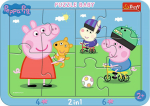 Trefl PUZZLE 4.6EL TREFL 80021 Happy Pig Peppa FOL