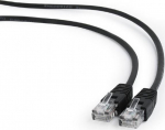PATCH CABLE CAT5E UTP 3M/BLACK PP12-3M/BK GEMBIRD