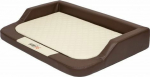 Hobbydog Den Medico Lux - Brown with a beige mattress XXL