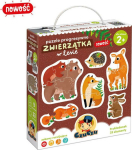 Czuczu Puzzle progressive - Animals in the forest