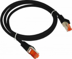 Alantec Patch cord F/UTP kat.6 PVC 0.25m czarny (KKS6CZA0.25)