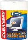 E5 Wet wipes for cleaning screens LCD 100 szt. (RE00457)