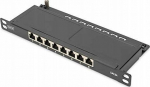 Digitus Patch Panel Digitus Cat6a 8-port shielded black