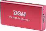 External Hard Drive SSD DGM My Mobile Storage 512GB Czerwony (MMS512RD)