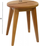 Stool MONDEO oak