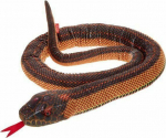 Beppe Beppe Snake mascot brown 180 cm