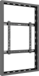 Multibrackets M Pro Series Enclosure 49" Wall Medium Black | 49" | Landscape & Portrait | Wall | Svart |