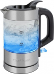ProfiCook PC-WKS 1228 G electric kettle 0.5 L 1100 W Stainless steel, Transparent
