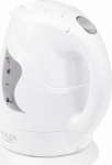 Adler | Kettle | AD 08 | Standard | 850 W | 1 L | Plastic | 360&deg; rotational base | White