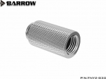 Barrow G1/4 Zoll Verl&auml;ngerung gerade MF 30 - silber