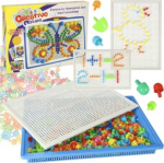 RoGer Interactive Peg Puzzle Set &ldquo;Mushrooms&rdquo; 296pcs