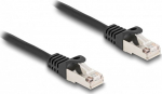 DELOCK Kabel RJ50 Stecker zu RJ50 Stecker S/FTP 0.25m SW