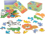 RoGer Safari Animals Puzzle In A Tin 25pcs