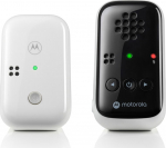 Motorola | Audio Baby Monitor | PIP10 | DECT Wireless Technology; High sensitivity microphone and crystal clear sound; Low Battery Alert; Mute/sound detection alert; Portable parent unit | White