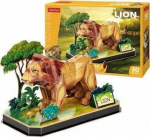 Cubic Fun CUBIC FUN PUZZLE 3D ANIMALS LEW