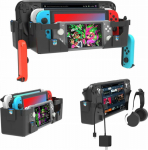 JYS Wall Mount Bracket Wall Do Nintendo Switch / Switch Oled / Switch Lite / Steam Deck + Accessories / Ns247