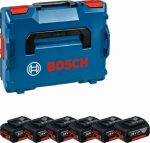 BOS Bosch Bosch 6 X GBA 18V 4.0AH PROFESSIONAL, battery (blue/black)