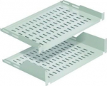 Lanview 1U 19" D=300mm RACK MOUNT, SHELF WHITE