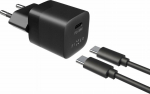 Fixed Charger Mains Charger USB-C + kabel USB-C Fixed, 30 W
