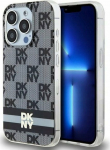 DKNY DKNY DKHMP13XHCPTSK iPhone 13 Pro Max 6.7'' czarny/black hardcase IML Checkered Mono Pattern & Printed Stripes MagSafe