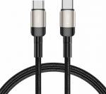 Kabel USB Tech Protect USB-C - USB-C 1 m Czarny (5906203690633)