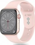 Tech-Protect kellarihm Silicone Apple Watch 38/40/41mm, heleroosa