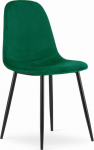 Leobert Krzesło COMO - dark green velvet x 1