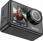 Hoco HOCO camera sports camera with two displays 1.3'' + 2'' 4K/30fps DV101 czarna