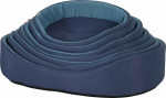 Zolux ZOLUX Zestaw 7 round dog beds ONE INDIGO 50-80 cm