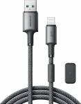 Kabel USB Joyroom USB-A - Lightning 1.2 m Szary (JYR1119)