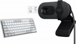Keyboard Logitech MX Mechanical Mini for Mac (920-010799) + Brio 100 (960-001585)