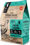WIEJSKA ZAGRODA Chicken with salmon - dry cat food - 400g