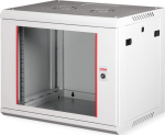 ROLINE Basic Plus - housing network cabinet - 600x450 BxT - suitable for Wandmontage - RAL 7035, Hellgrau - 9U - 48.3 cm (19")