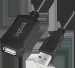 Logilink | USB 2.0 repeater 5m | USB-A to USB-A USB A male | USB A female