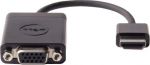 DEL Dell | Adapter HDMI to VGA | 470-ABZX | Black | HDMI - Male | HD-15 (VGA) - Female