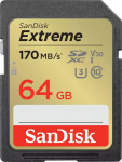 SD Extreme UHS-I Card 64GB SanDisk SDXC