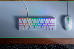 Razer Huntsman Mini - Kabelgebunden - USB - Optical key switch - QWERTY - RGB-LED - Wei&szlig;