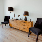 Sideboard ROTTERDAM 175x45xH73cm, oak