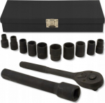 FORCEKRAFT Impact tool set 12el. 1/2'' (6-angular) (10-24mm)