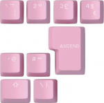 Glorious PC Gaming Race Glorious GMMK ABS Doubleshot V2 UK Base Kit - pink