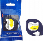 Tape DYMO LT 59423 12mm x 4m S0721620 black on yellow replacement