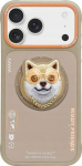 Case Nimmy Glasses Cool Dog MagSafe do iPhone 17 Pro beige