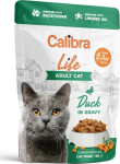 CALIBRA Cat Life Adult Duck in gravy - wet cat food - 85g