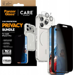 Protective kit CARE by PanzerGlass Flagship Privacy 3w1 Case+Privacy Glass+Lens do iPhon