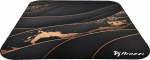 Arozzi Zona Square Floor Pad | Black/Gold