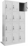 Jan Nowak Social closet BHP breakfast MARCIN, 900 x 1850 x 400 mm, szara