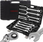FORCEKRAFT Set of combination wrenches with a RATCHET 13 ELEMENT&Oacute;W 8-32mm