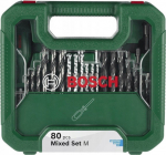 Bosch Group Bosch Mixed Set M Drill and Bit Set 80 dele